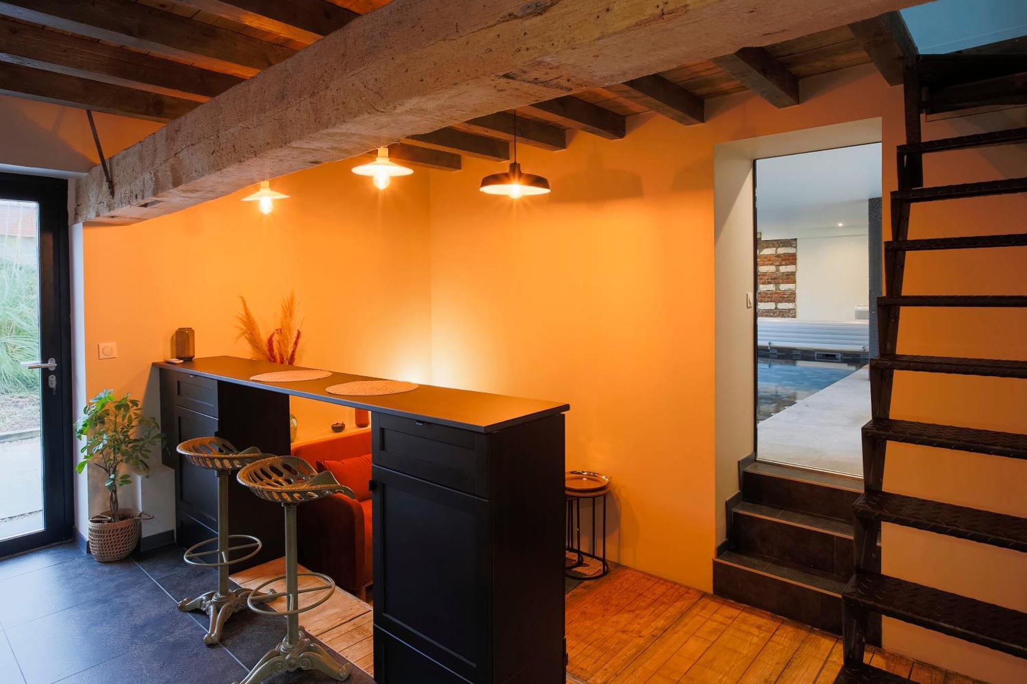 Ferienwohnung La Ferme 1802 Sainghin-en-Mélantois Exterior foto